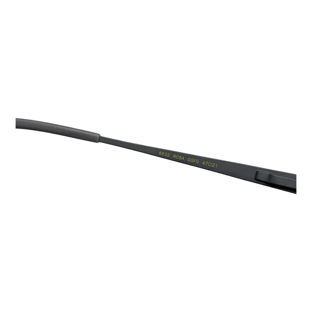 Bevel Rosa 6532 GGFG Eyeglasses Black Green Round Frames 47-21 Japan